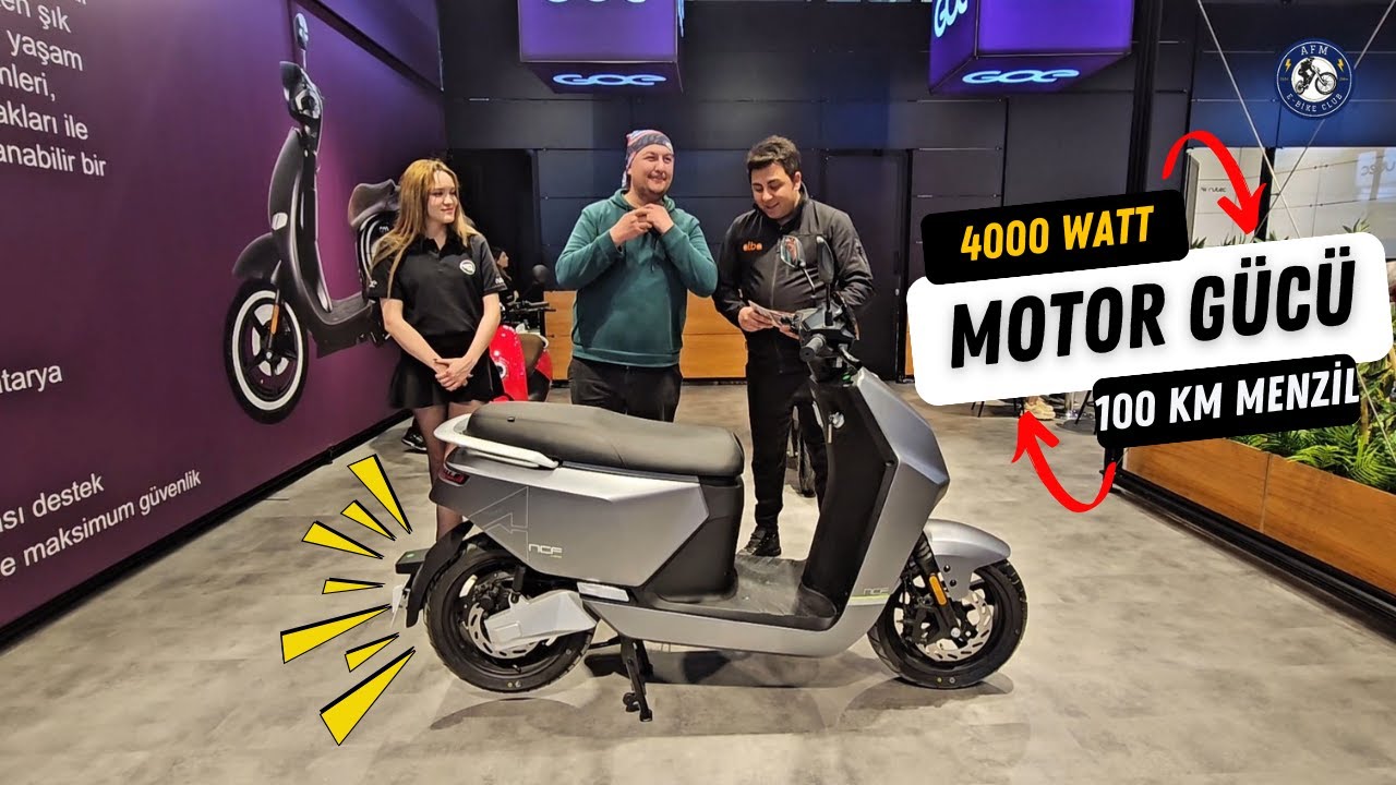 GOE NCF Modeli Elektrikli Motosiklet İnceleme ve Tanıtım #elektriklimotor