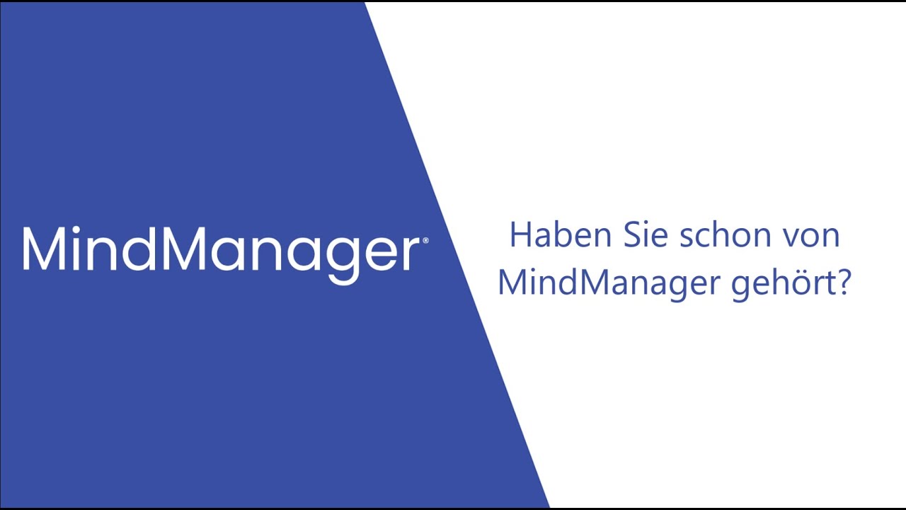 Haben Sie schon von MindManager geh&ouml;rt?