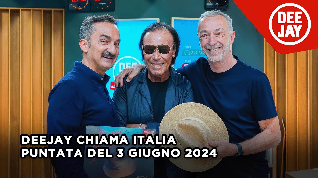 Deejay Chiama Italia - Puntata del 3 giugno 2024 / ospite Antonello Venditti