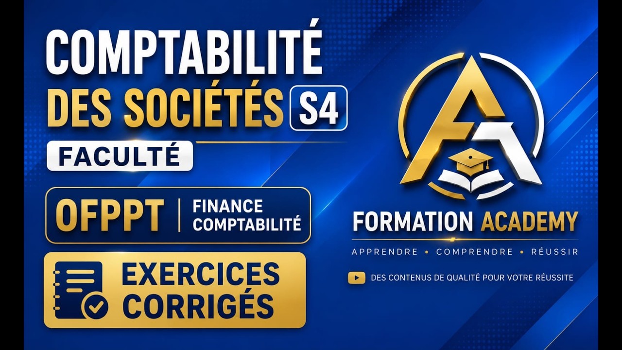 Comptabilité Approfondie Vidéo N 12 :Examen Corrigé 