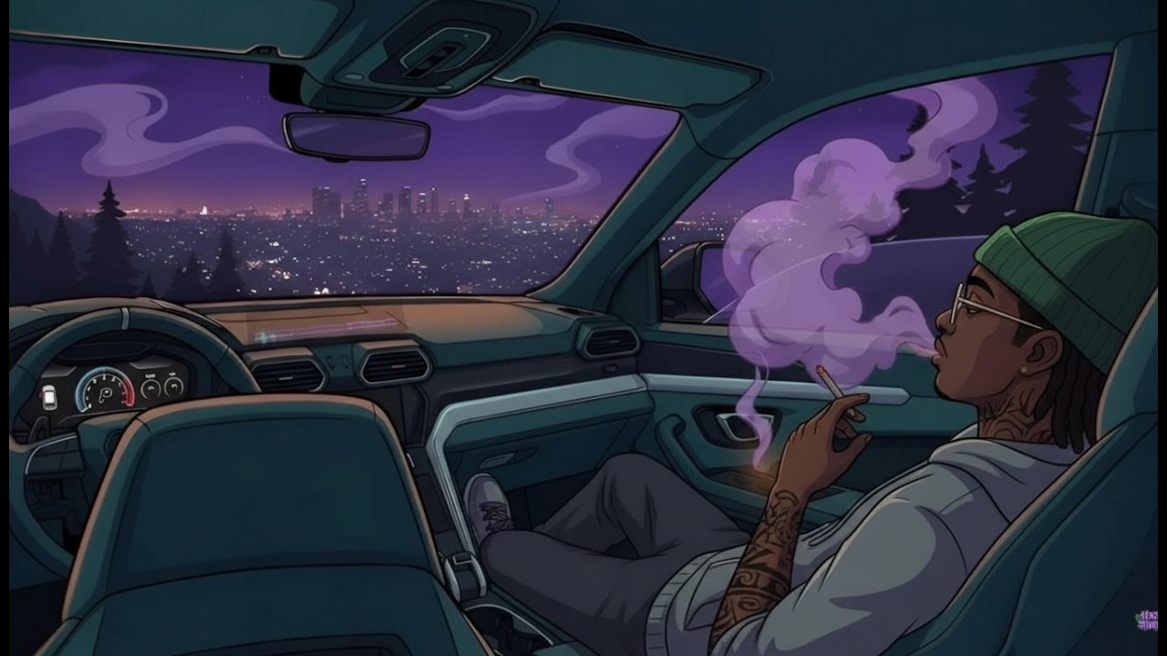 Scrolling In The Dark 🌒 Chill Rap Playlist | 420 Late Night Vibes