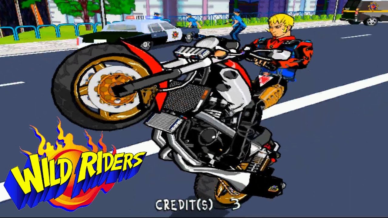 WILD RIDERS SEGA ARCADE | Gameplay 1080p 60fps