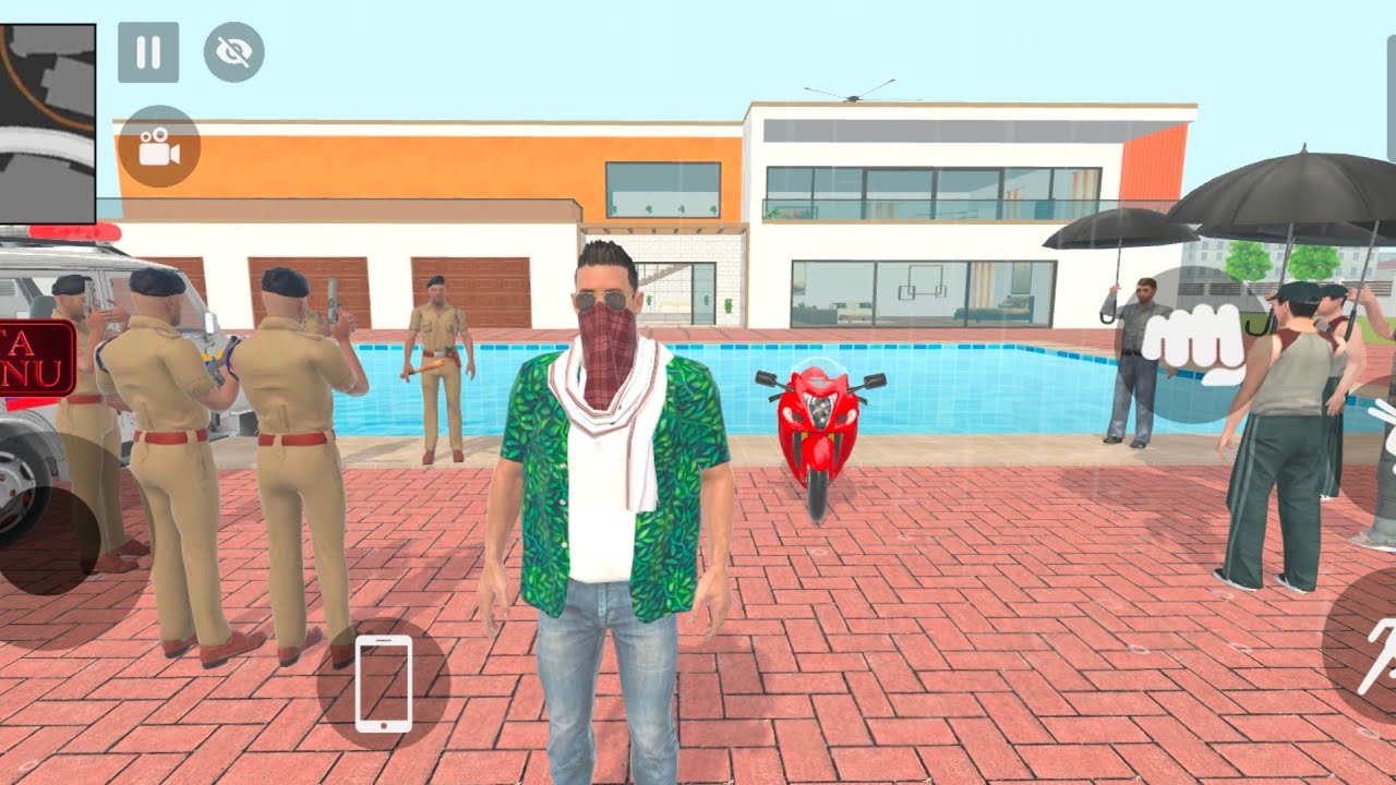 Chinchain vs Franklin 😱🔥 Real Indian Open World Gameplay | Crazy Missions & Police Chase #gaming 