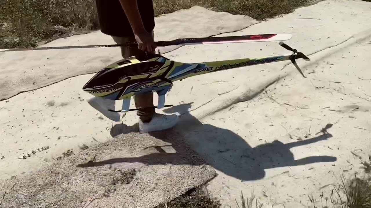 SAB Goblin Kraken 700 + Azure Heli Blades AZ-700 Combo/ 115
