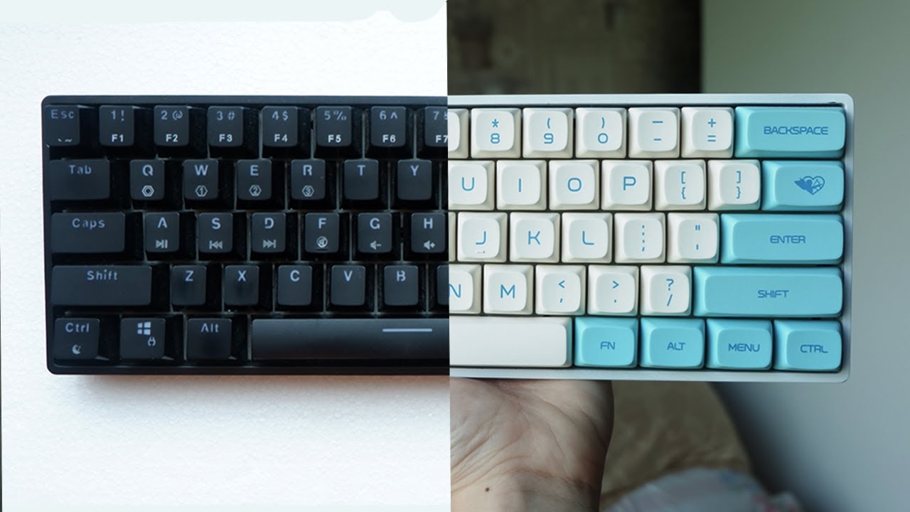 My First Time Modding a Keyboard (GK61)