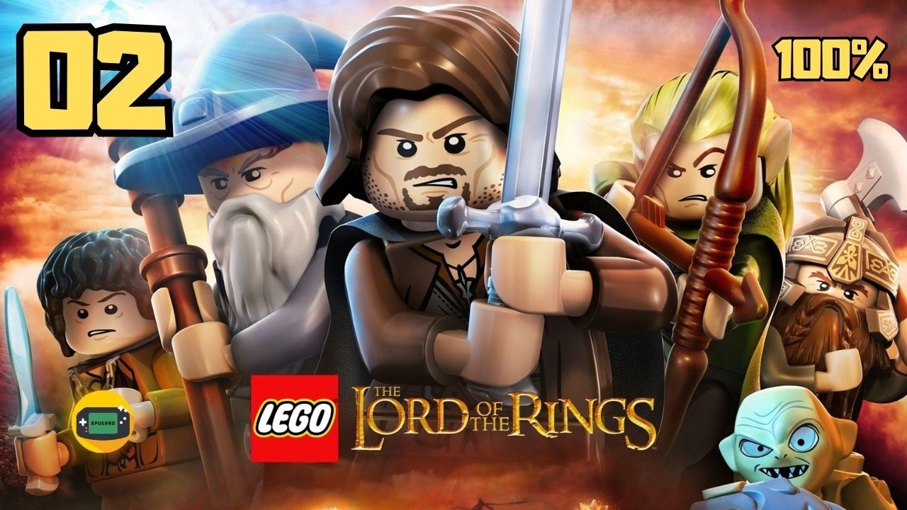 Czarny Jeździec | LEGO Władca Pierścieni PC 4K PL (100%) #02 | Let's Play | 60 FPS