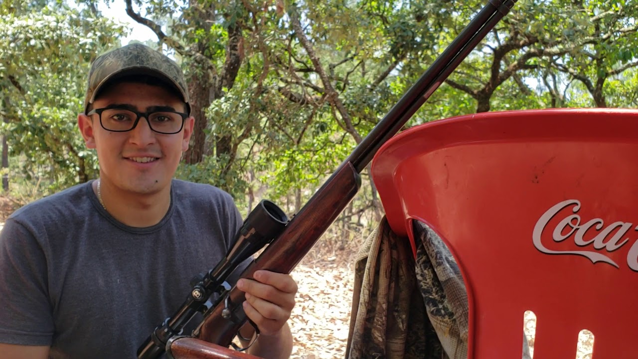 22 lr Mendoza objetivo a 450 mts. 1ra pt