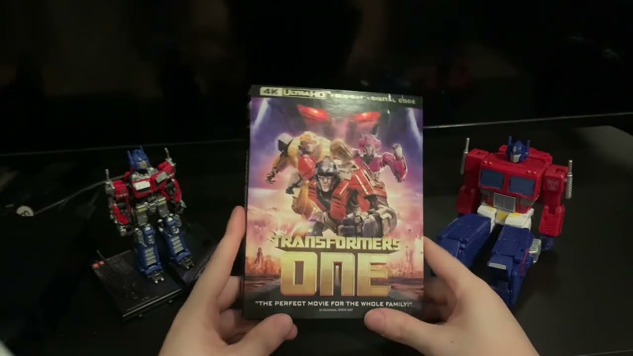 A Long-Winded Look At Transformers One on 4K Blu-ray
