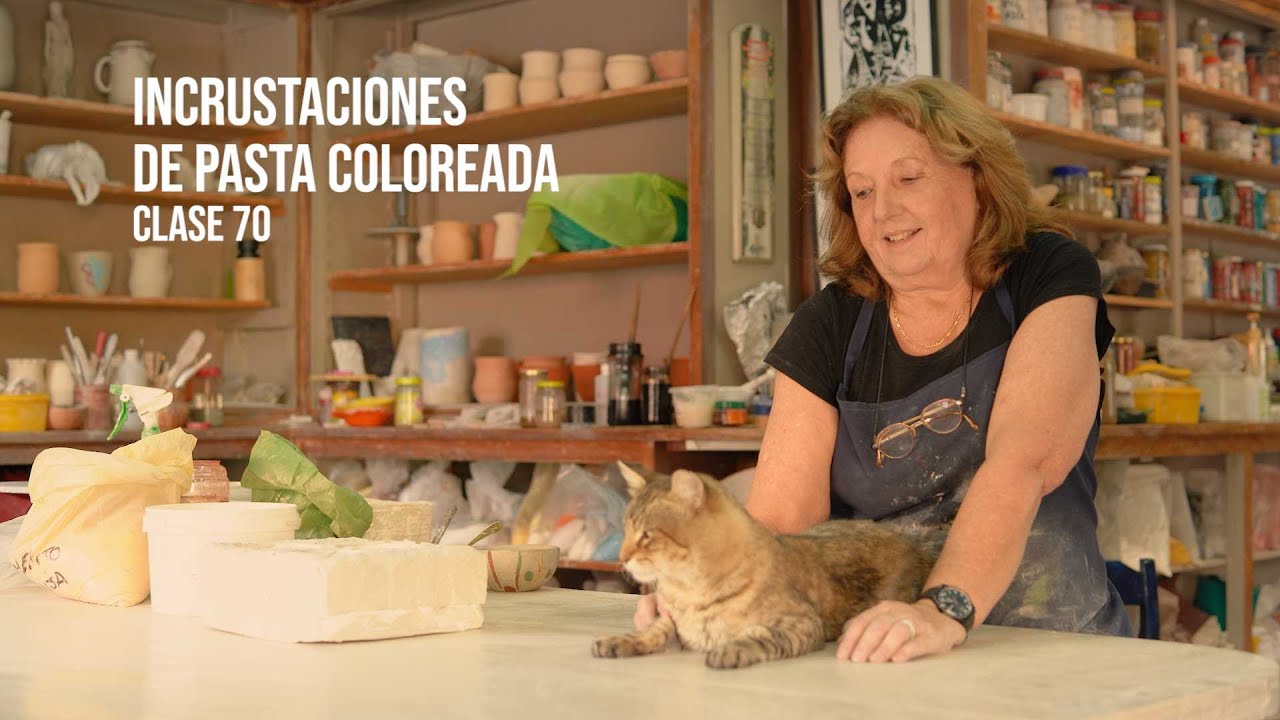 Clase 70 - Incrustaciones de pasta coloreada