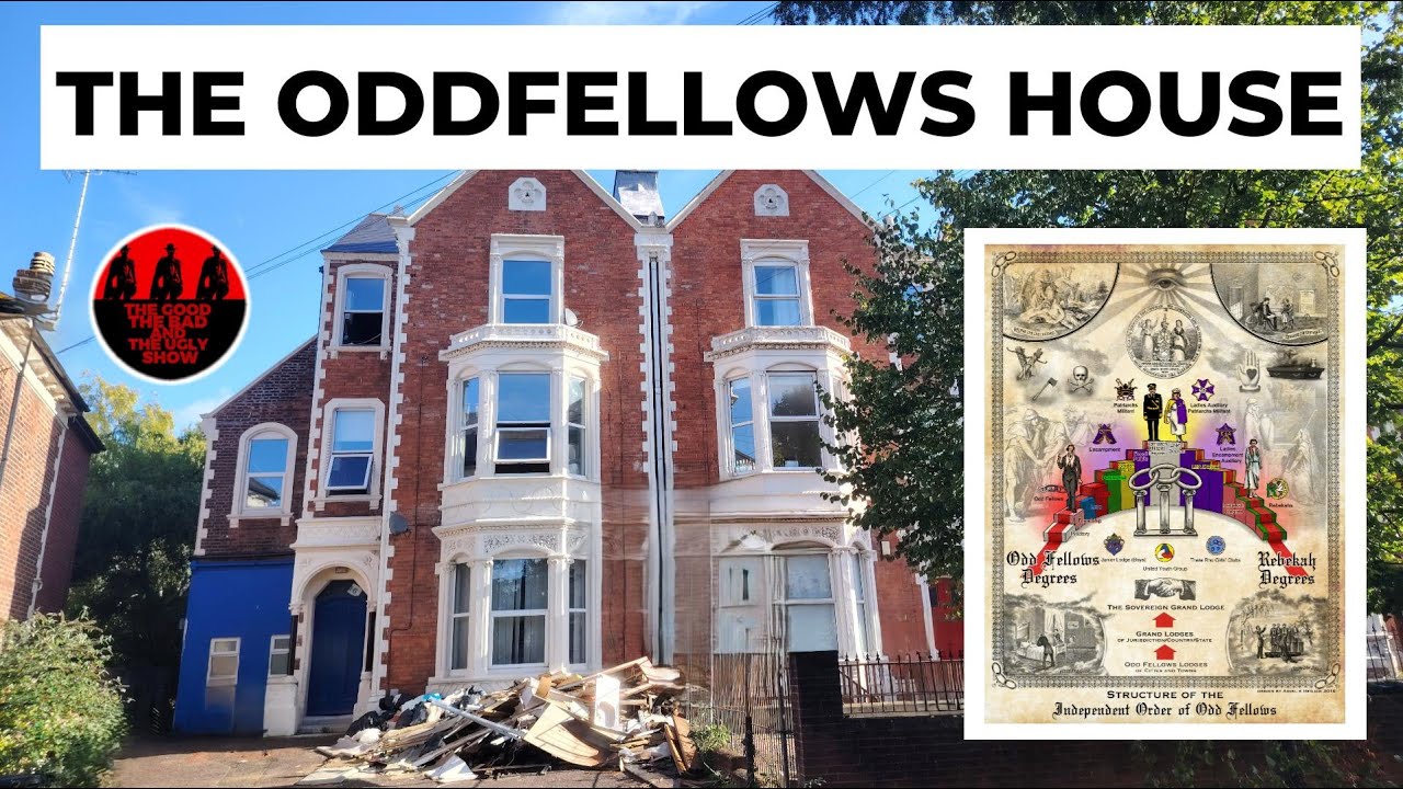 Exploring an 'ALMOST' ABANDONED ODDFELLOWS House in EXETER UK