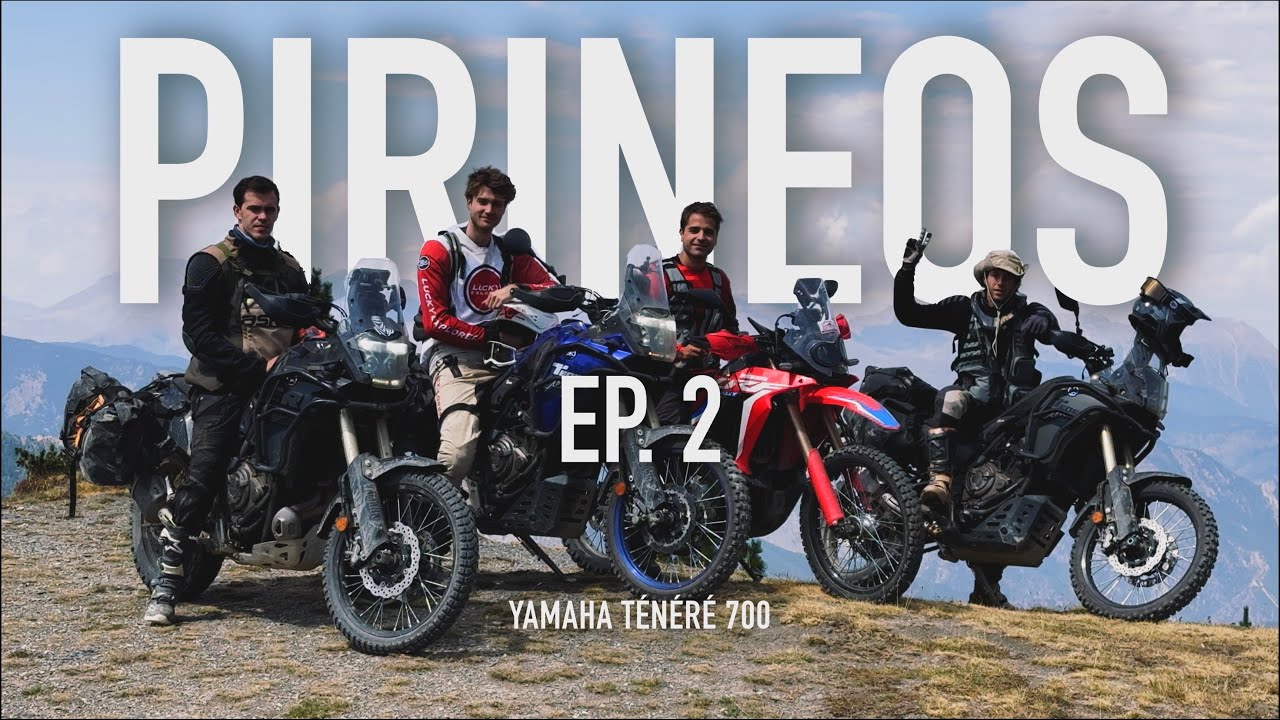 SIN REFUGIO Y TENERE AL RIO | (E02) Ruta por Pirineos | Yamaha Ténéré 700