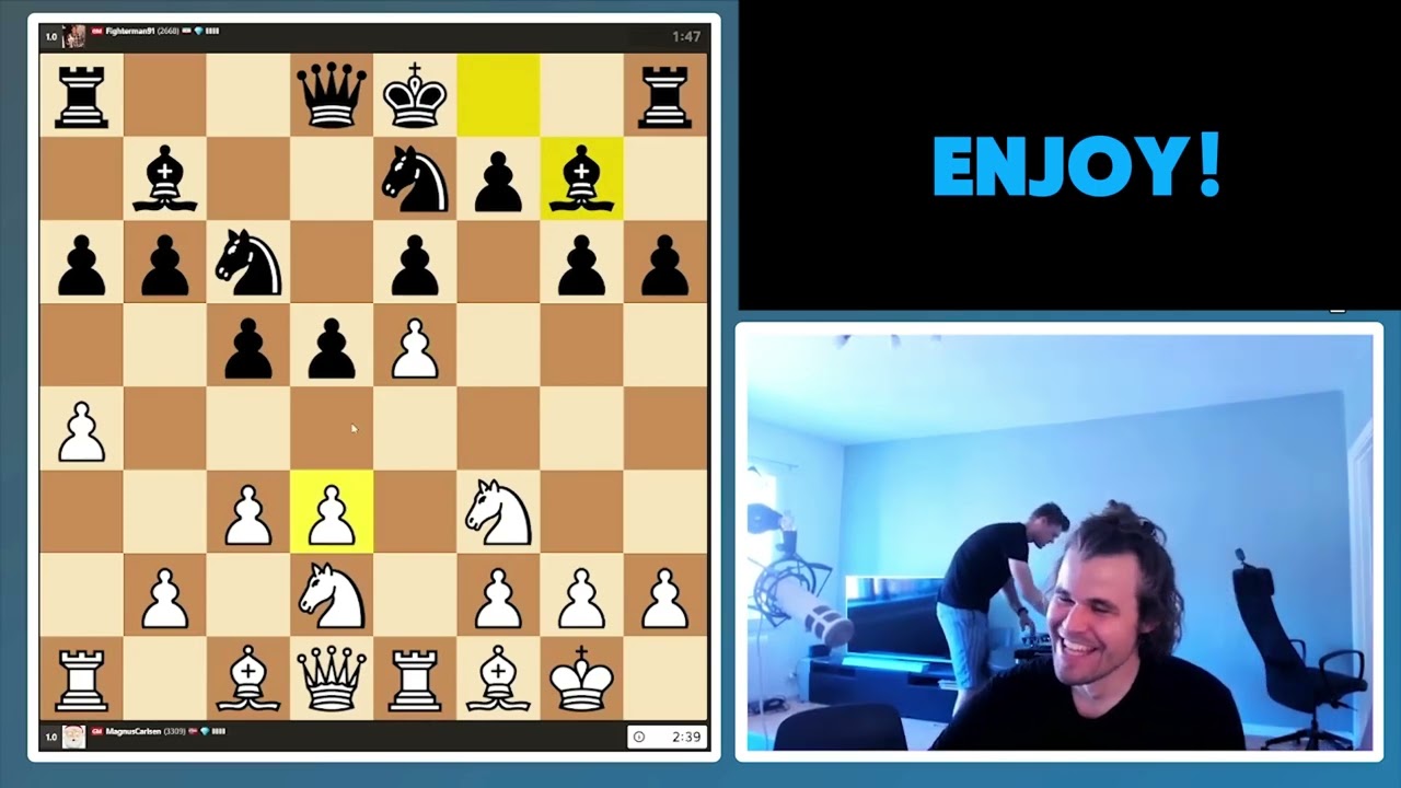 Old Magnus Carlsen Stream