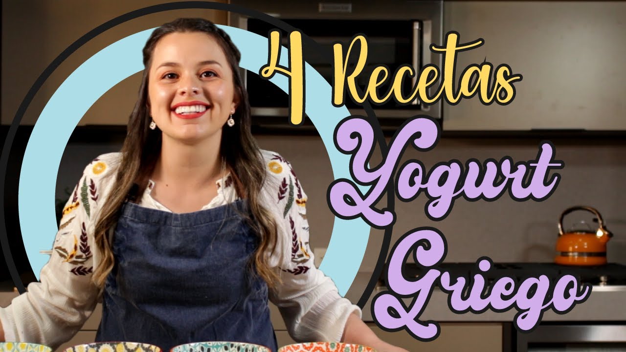 4 recetas con yogurt griego