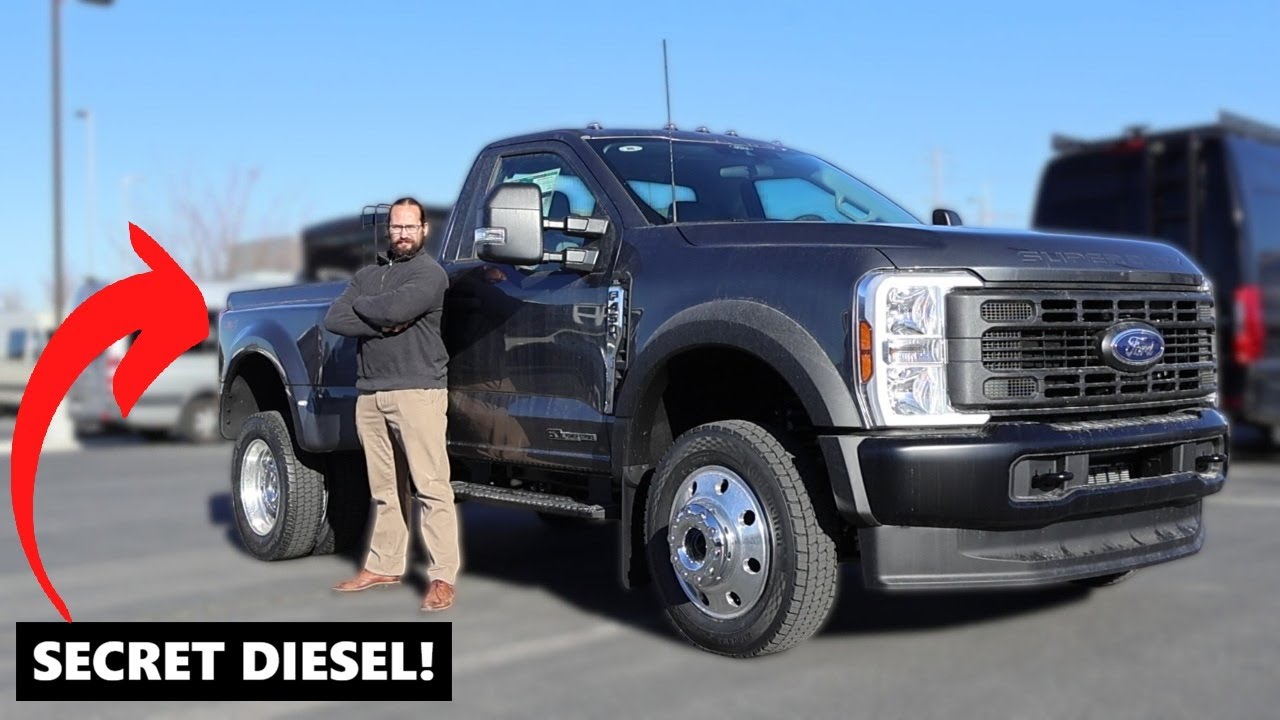 Секретный дизельный грузовик Ford! //2026 Ford F-450 Single Cab//