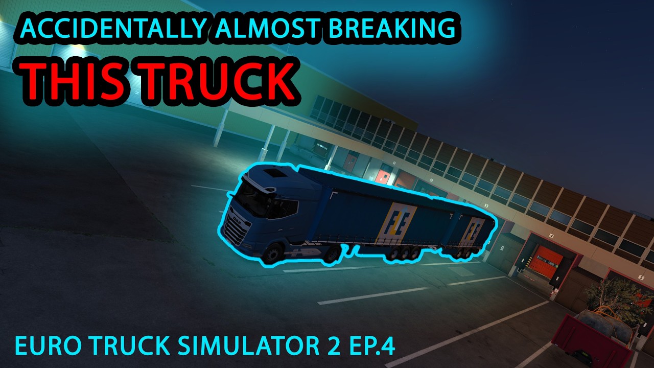 Getting 95% damage on my truck! (Accidentally) Euro Truck Simulator 2 Ep.4
