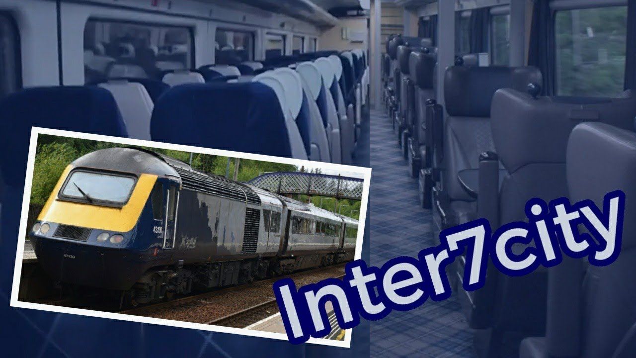 ScotRail Inter7City (Mark 3) | Full Interior/Walkthrough | Standard & First Class | 5 Carriages