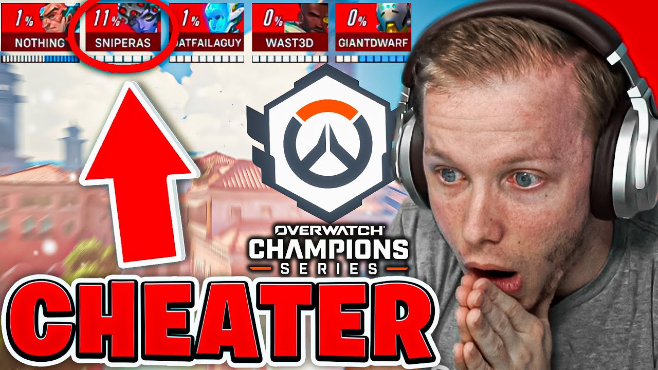 Мы обнаружили ЧИТАТЕЛЯ в схватке OVERWATCH CHAMPIONS SERIES...