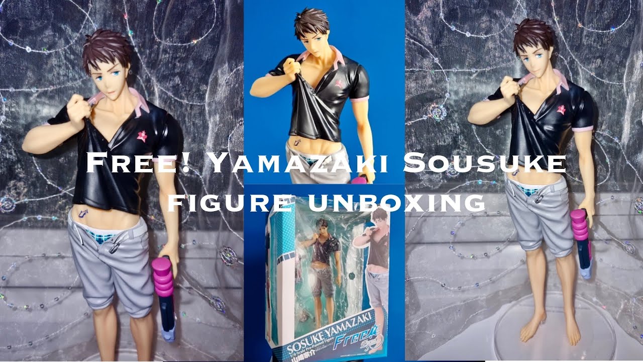 Anime figure unboxing | ✨️ Free! Yamazaki Sousuke figure unboxing ✨️ | It's finally here!