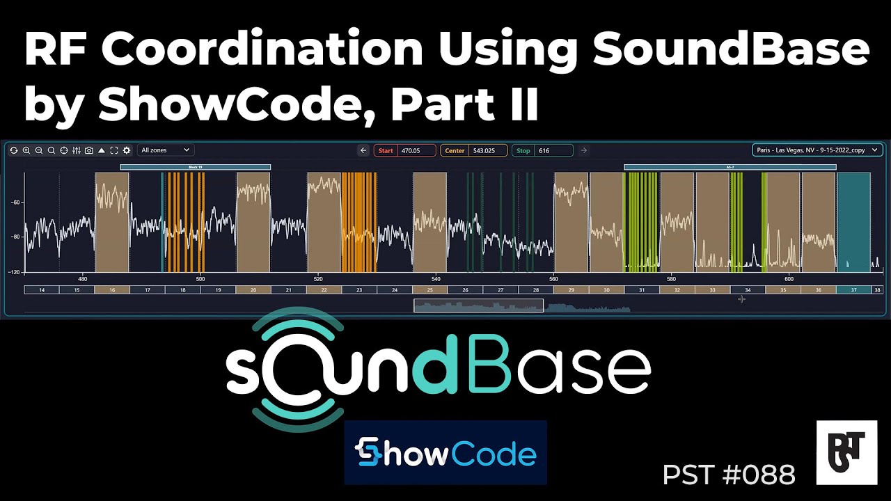 RF Coordination Using SoundBase, Part 2 – #PST088