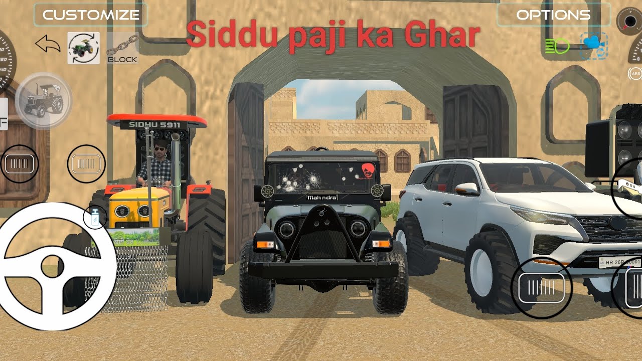 Siddu paji ka Ghar tractor 🚜 Tractor 🚜#tractor #viralvideo #gaming #viral #youtube 