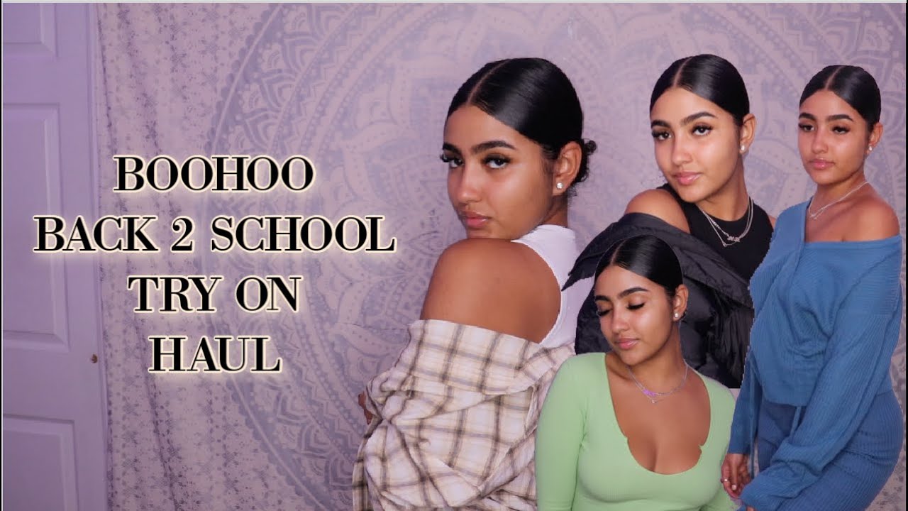 BOOHOO BACK TO SCHOOL TRY ON HAUL (SERIES) 2021 | Jaylee Ortega