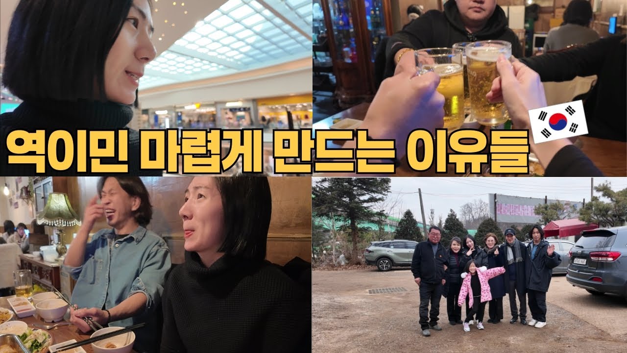 역이민 마려운 브이로그ㅣ내가 이 사람과 결혼을 생각한 이유와 이민 만족도 이야기