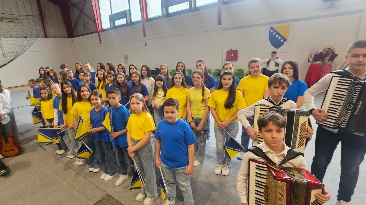 🎶 Nastup muzičke sekcije škole povodom Dana nezavisnosti BiH 🇧🇦🎤🎸