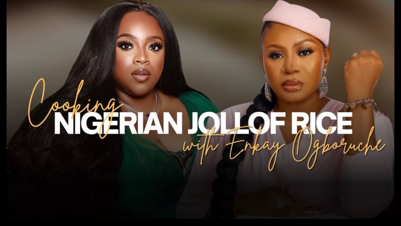COOKING NIGERIAN JOLLOF RICE WITH @officialenkayogboruche | Kierra Sheard