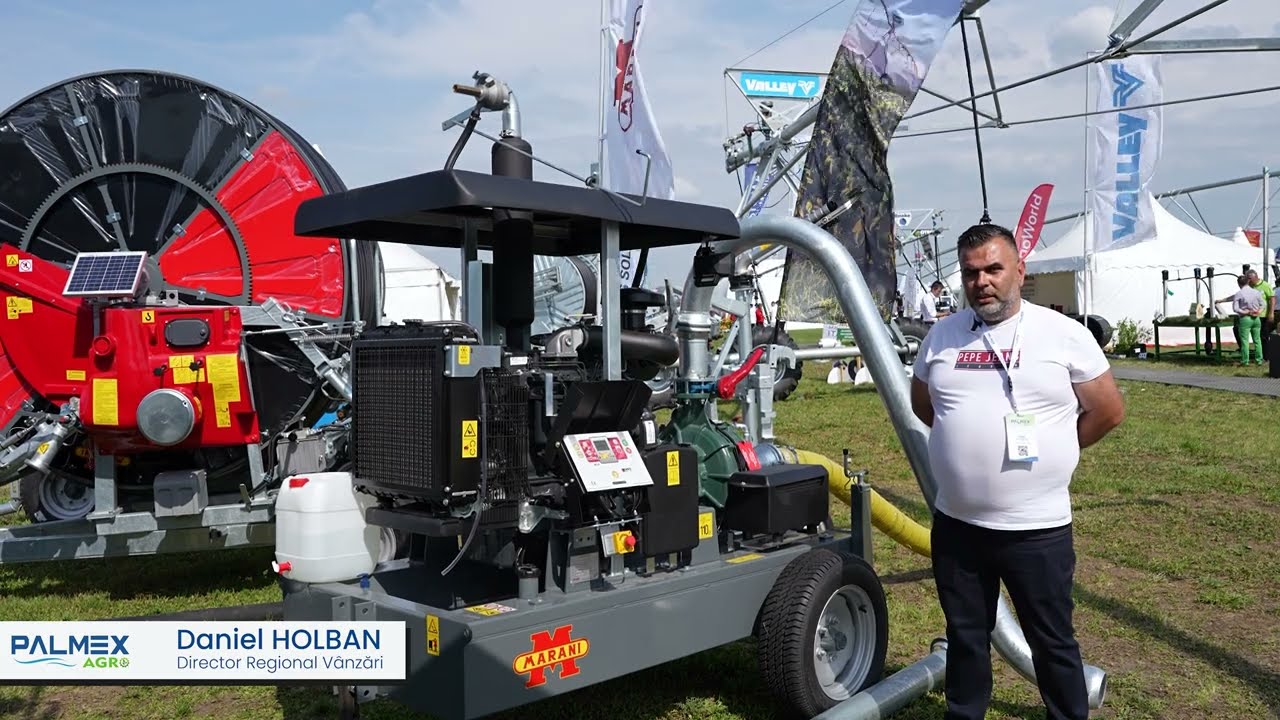 Palmex Agro - Motopompa pentru irigat Marani + Pompa Caprari