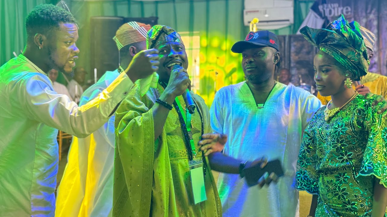 Epic Proverb Challenge Battle with Kunle Afod at AGBOTIFAYO Empire Party.