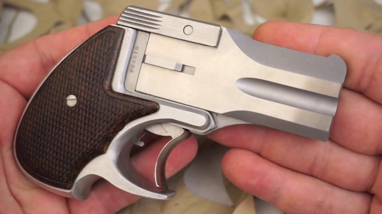 American Derringer Corp 38 DA Double Action 2 Shot Pocket
