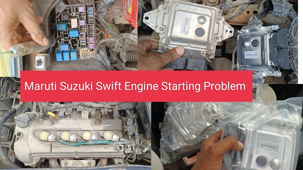 Замена блока управления двигателем Maruti Suzuki Swift Dzire. Проблемы с запуском двигателя. Инди...