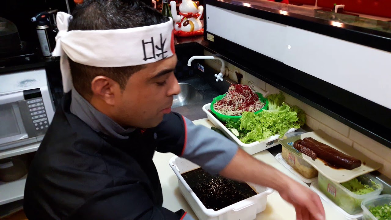 Receita de salmão Black com chefe admilson