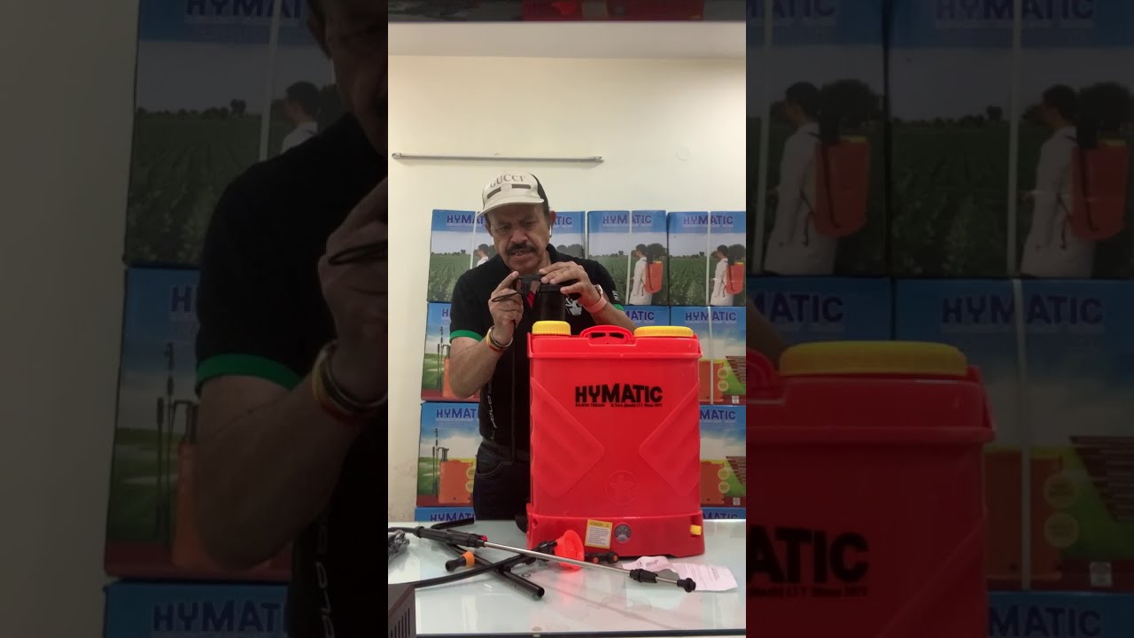Introduction and Installation for RSR AGRO - HYMATIC  HY-821 HY-807 2in1 Battery Sprayer