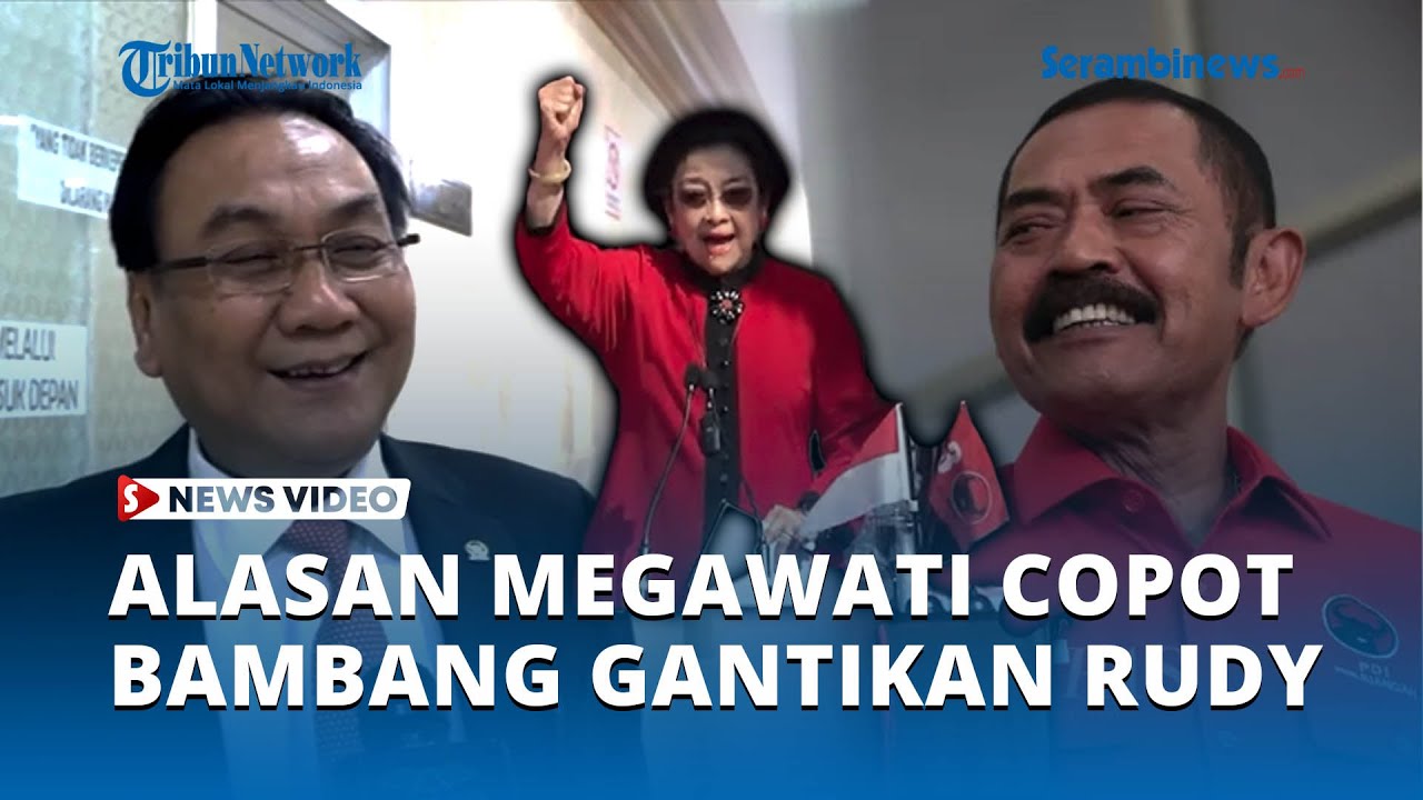 Alasan Megawati Lepas Bambang Pacul dari Ketua DPD PDIP Jateng, Digantikan FX Rudy