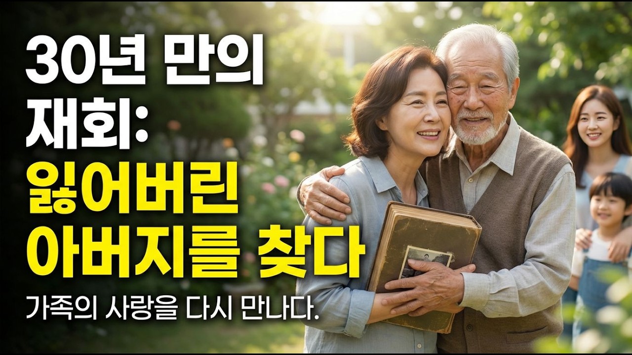 사라진 아버지를 30년 만에 찾은 기적 같은 재회 이야기#가족 #그리움 #재회  #실종사건