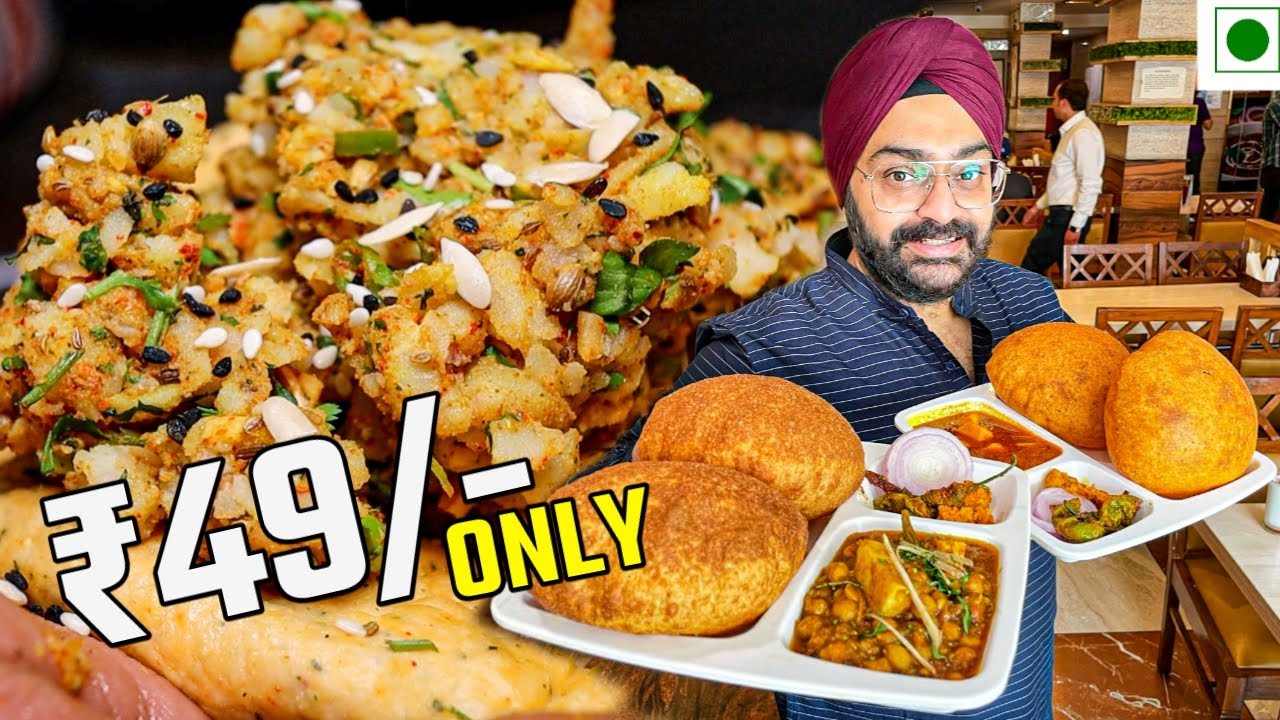 ₹49 Only 😳 | Delhi ka No.1 Street Food & Breakfast 🔥🤩🔥
