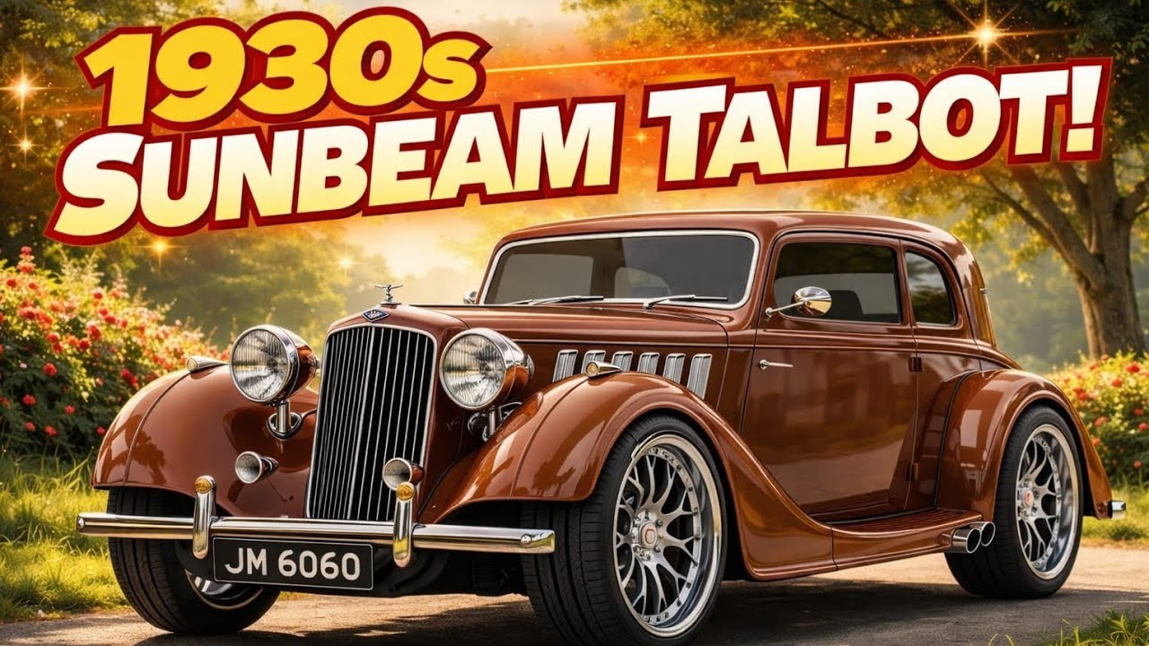 🚘✨ Sunbeam Talbot 1930s – British Elegance, Art Deco Style & Pre-War Motoring Legend