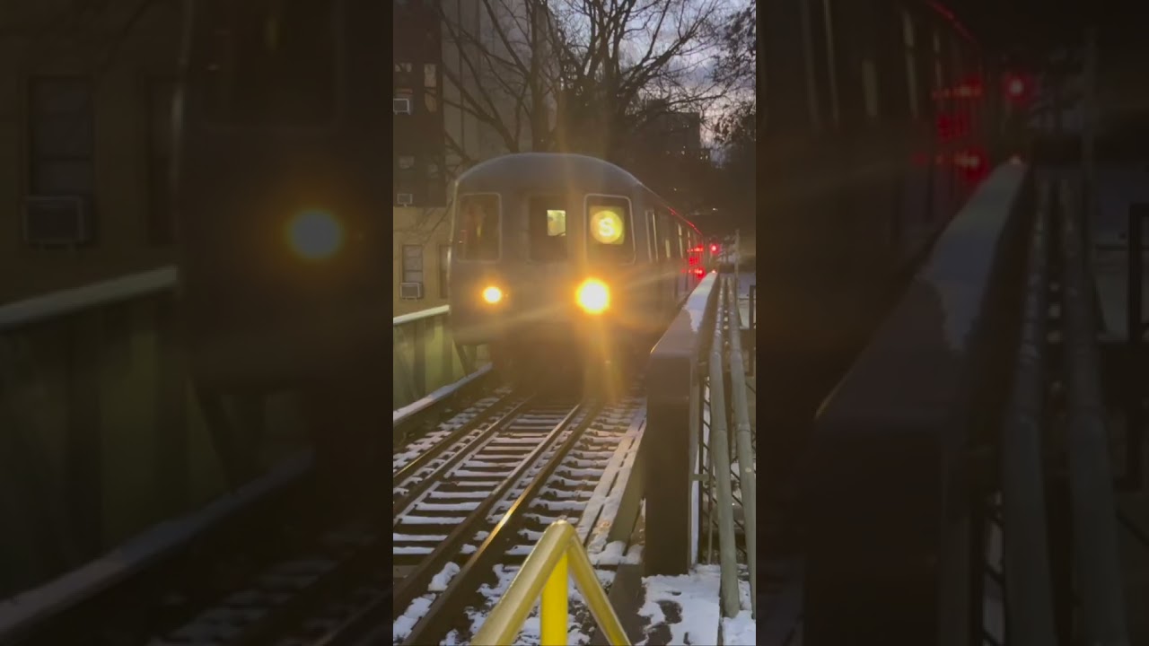 Это САМЫЙ МЕДЛЕННЫЙ поезд метро Нью-Йорка??? #nycsubway