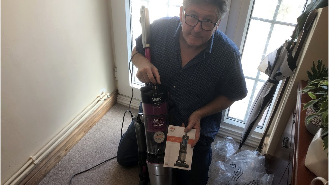 VAX Air Lift Steerable Pet Max Vacuum Cleaner UCPMSHV1 - Unboxing and Review
