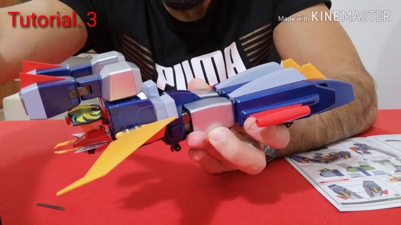 Sigla Trider g7 bandai gx66 ep. 3 e 4 Tutorial