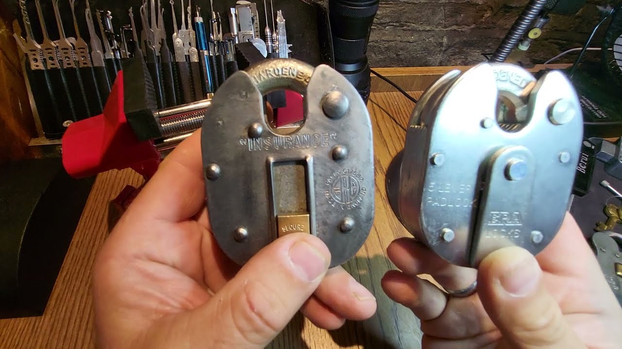 Great Beginners Lock, ERA 975 Lever Padlocks Old and New