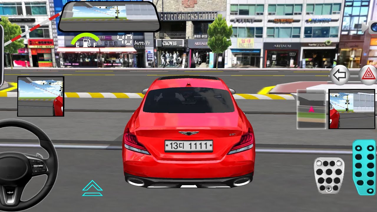 New Red Mercedes G63 Car for Parking – 3D Driving Class Android Game || Car Game #gameplay