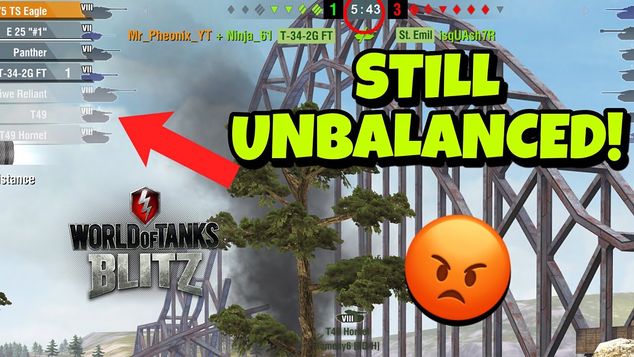 THE MATCHMAKING IS STILL UNBALANCED! | WoTB