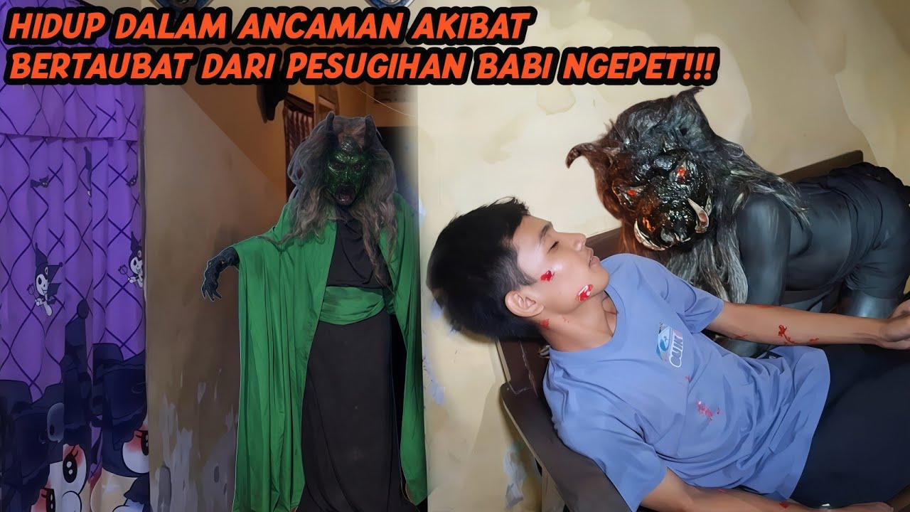 NYAWA MEREKA TERANCAM SETELAH BERTAUBAT DARI PESUGIHAN BABI NGEPET!!