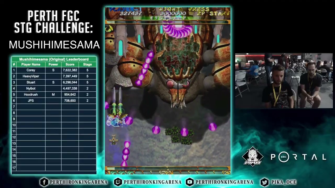 Perth FGC STG Challenge: Mushihimesama (Original) - Week 1