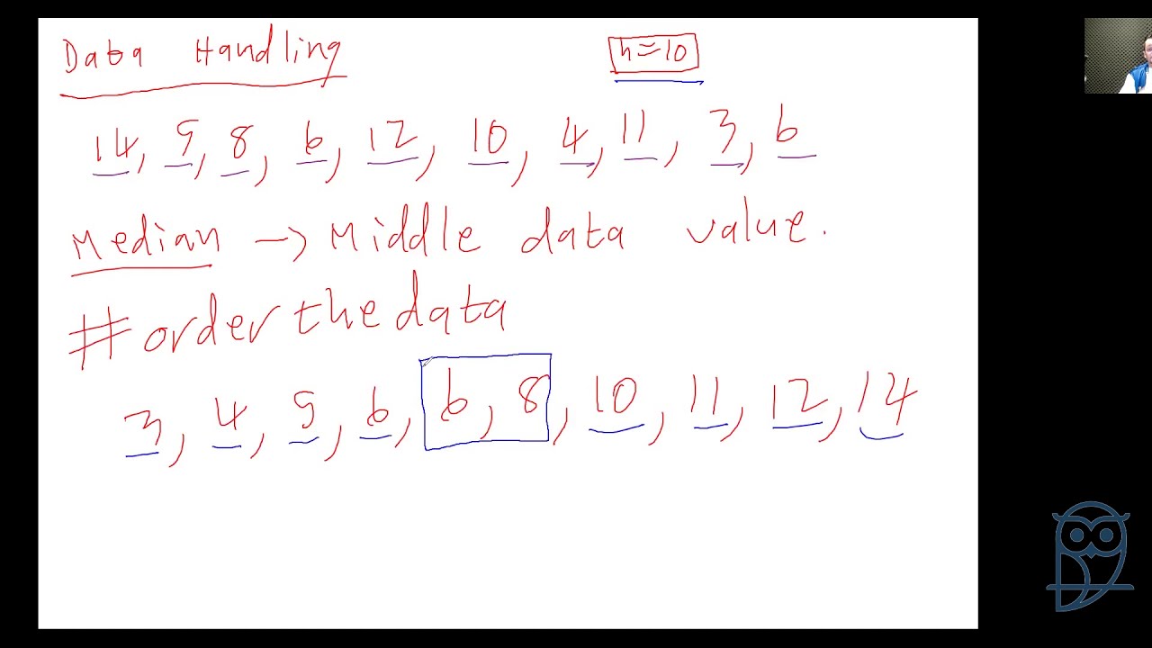Live Lesson: Checkpoint Mathematics - Data Handling (Mean, Median, Mode, Range)