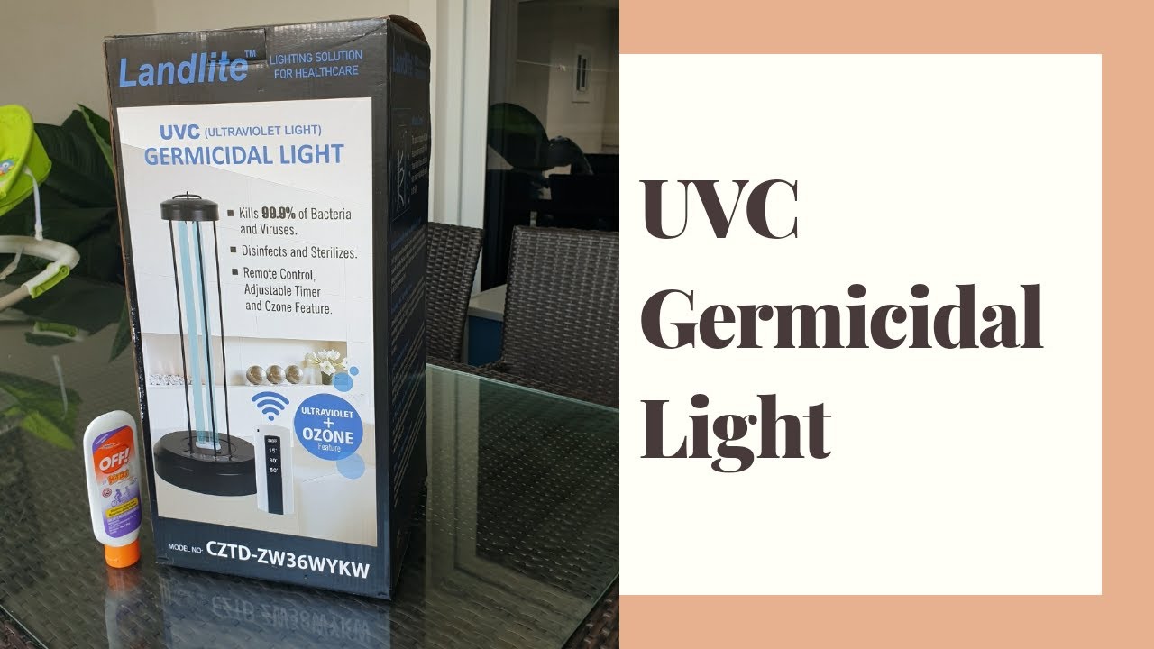 UVC Germicidal Light - How to Use