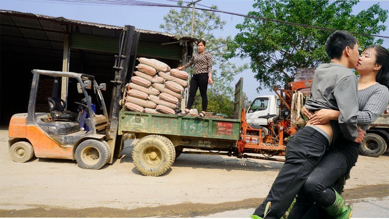 agricultural vehicles transporting construction materials are quite dangerous.