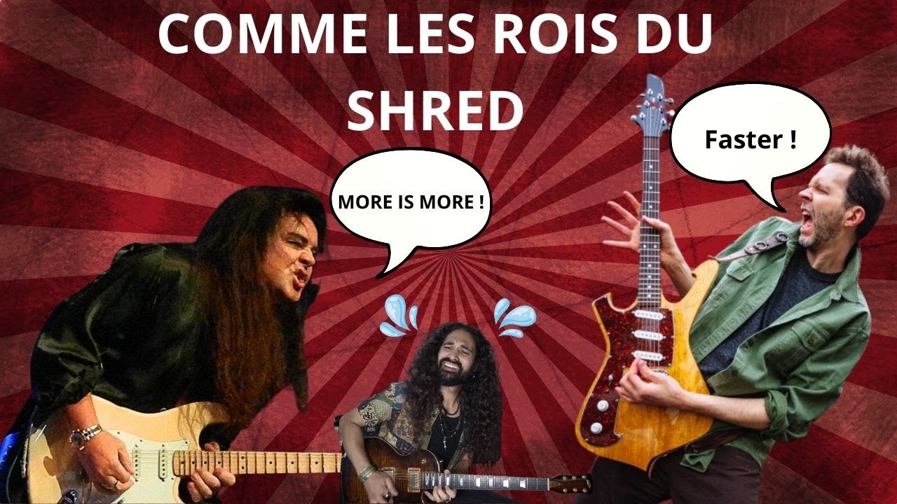 Comment faire des allers-retours en 3 notes par cordes comme Paul Gilbert ou Yngwie Malmsteen